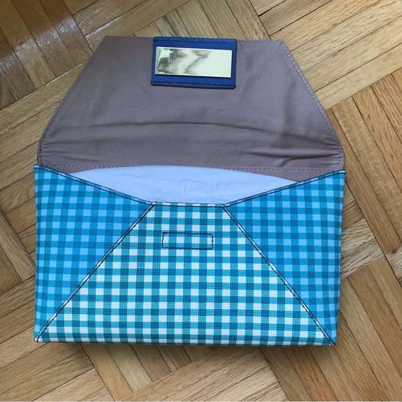 J. Crew Gingham Print Clutch - Picture 14 of 16